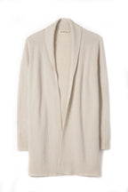 Ribbed Cashmere Cardigan