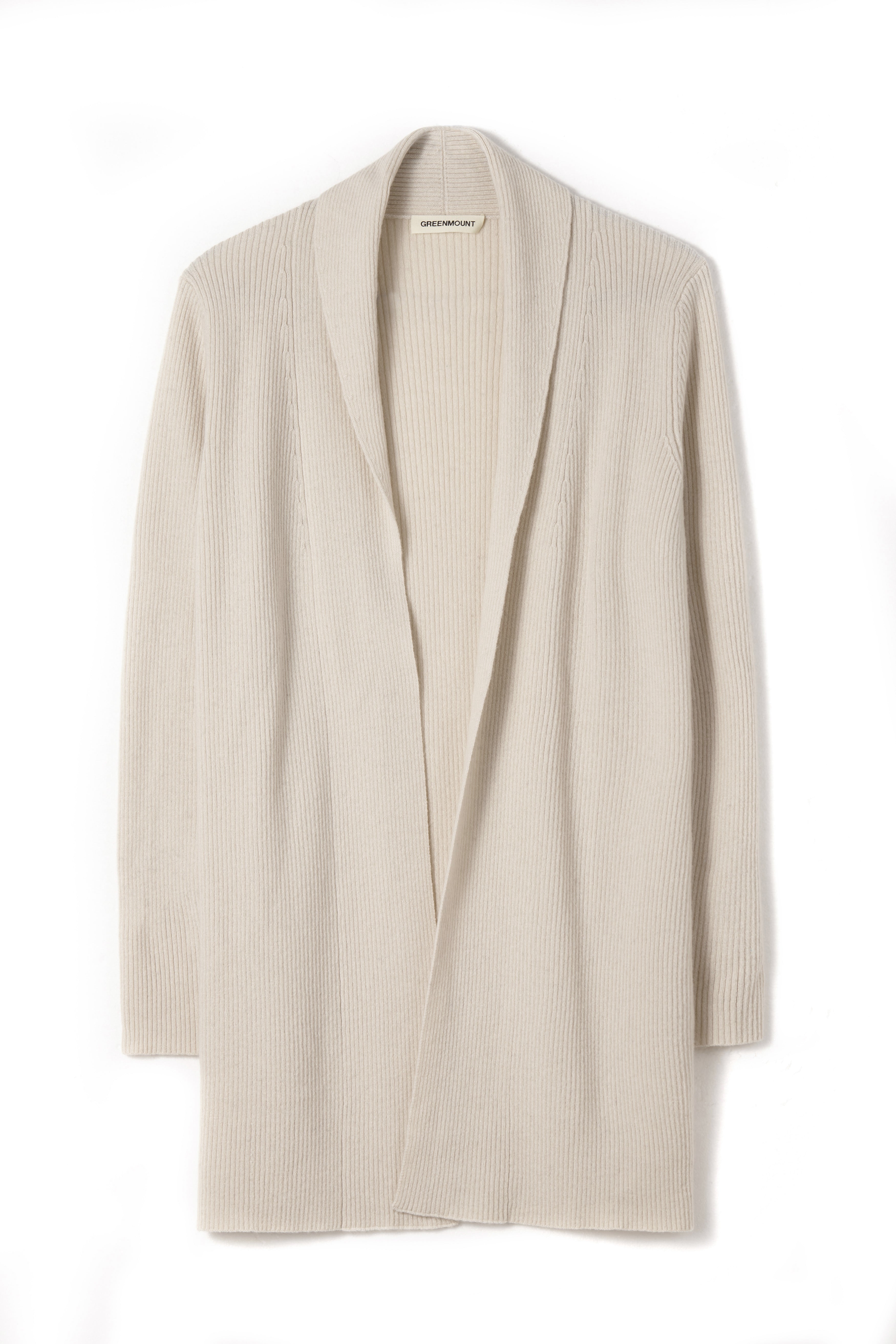 Ribbed Cashmere Cardigan