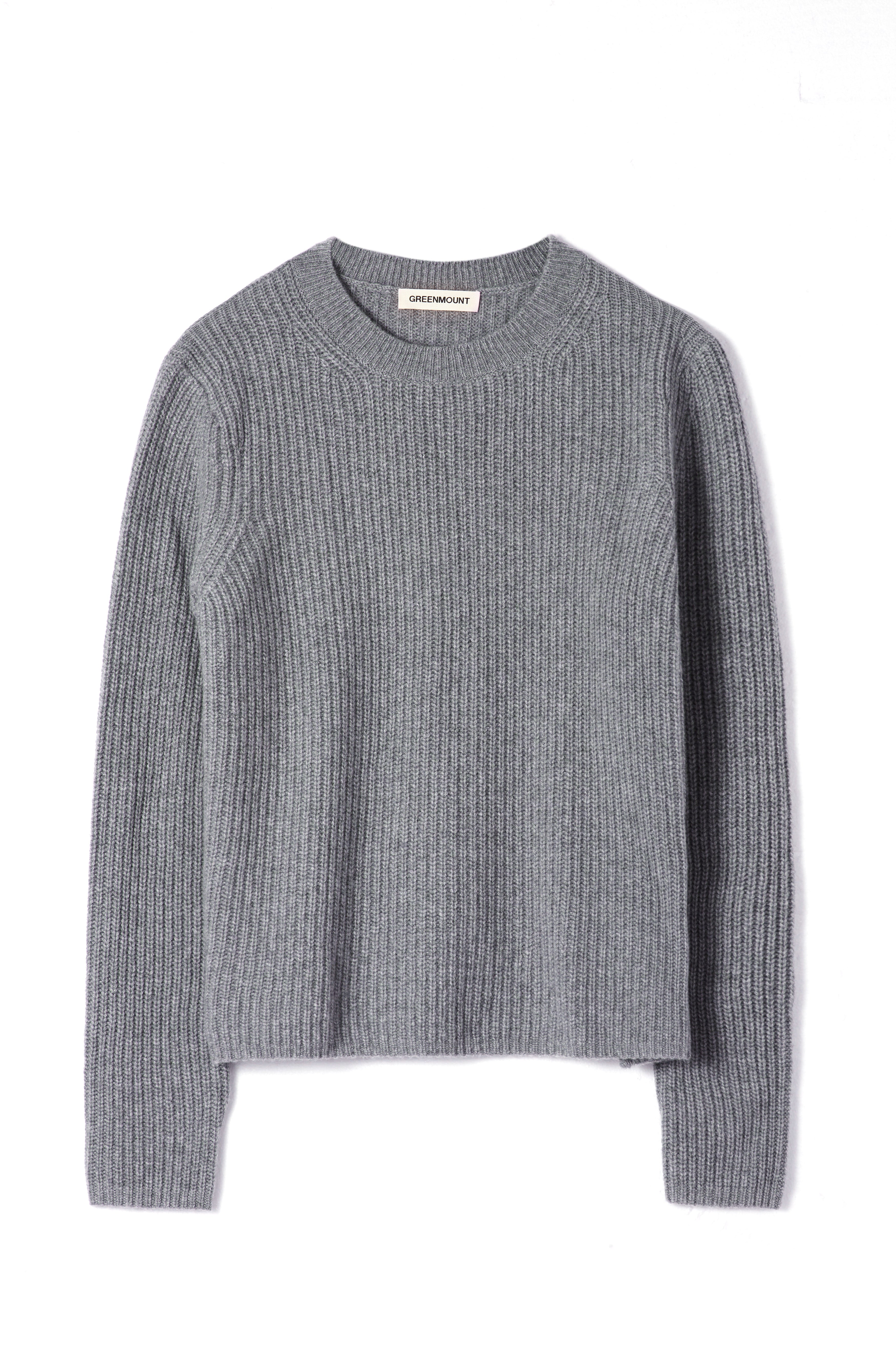 Crewneck Ribbed Sweater