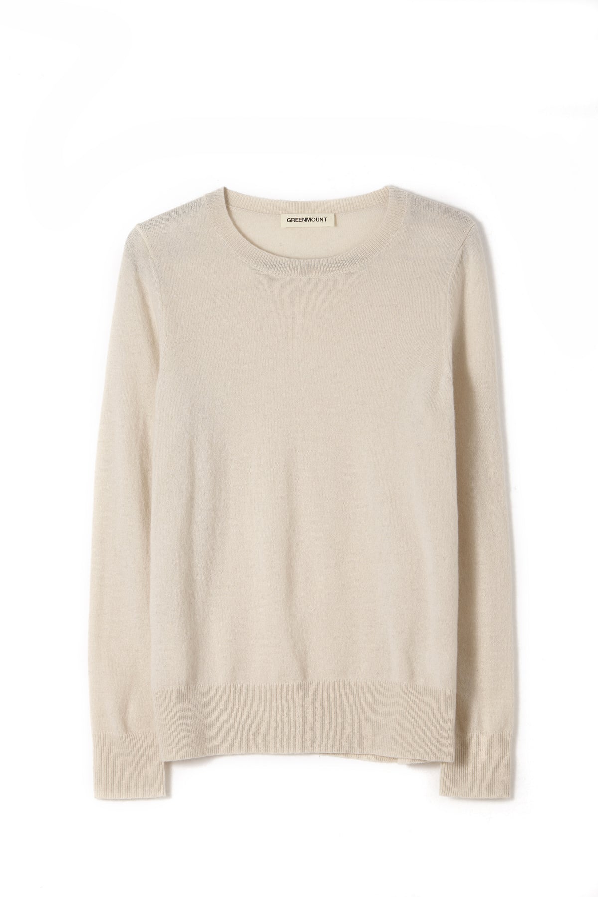 Essential Crewneck Cashmere Sweater (50% Recycled)