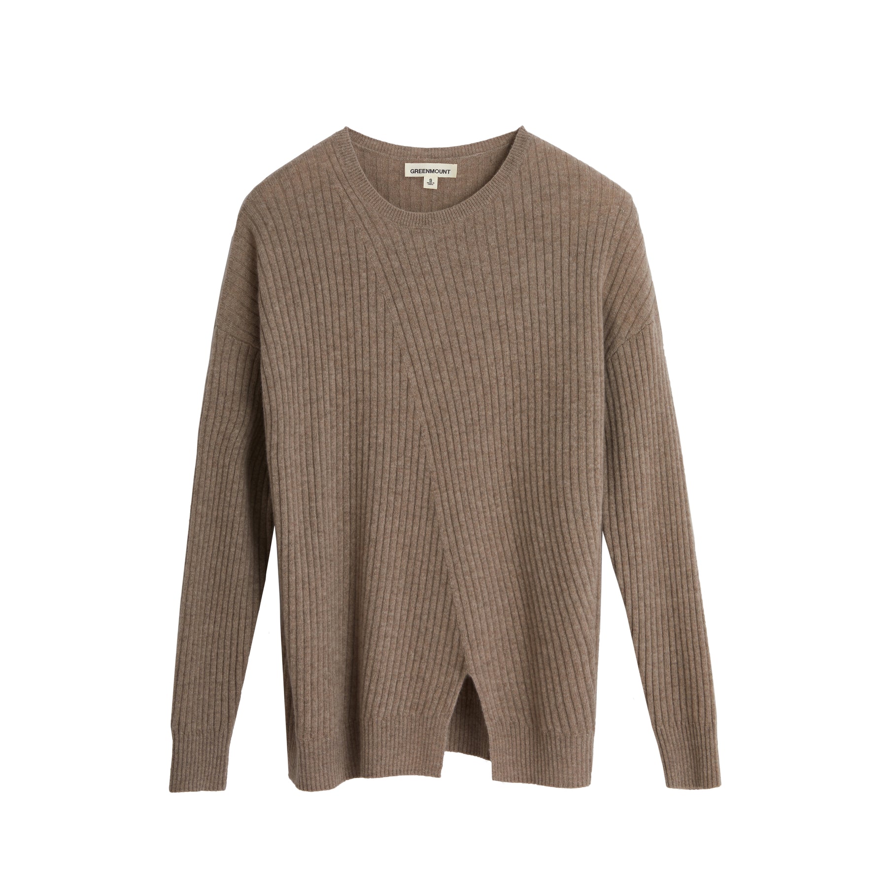 Oversize Drop Shoulder Cashmere Sweater