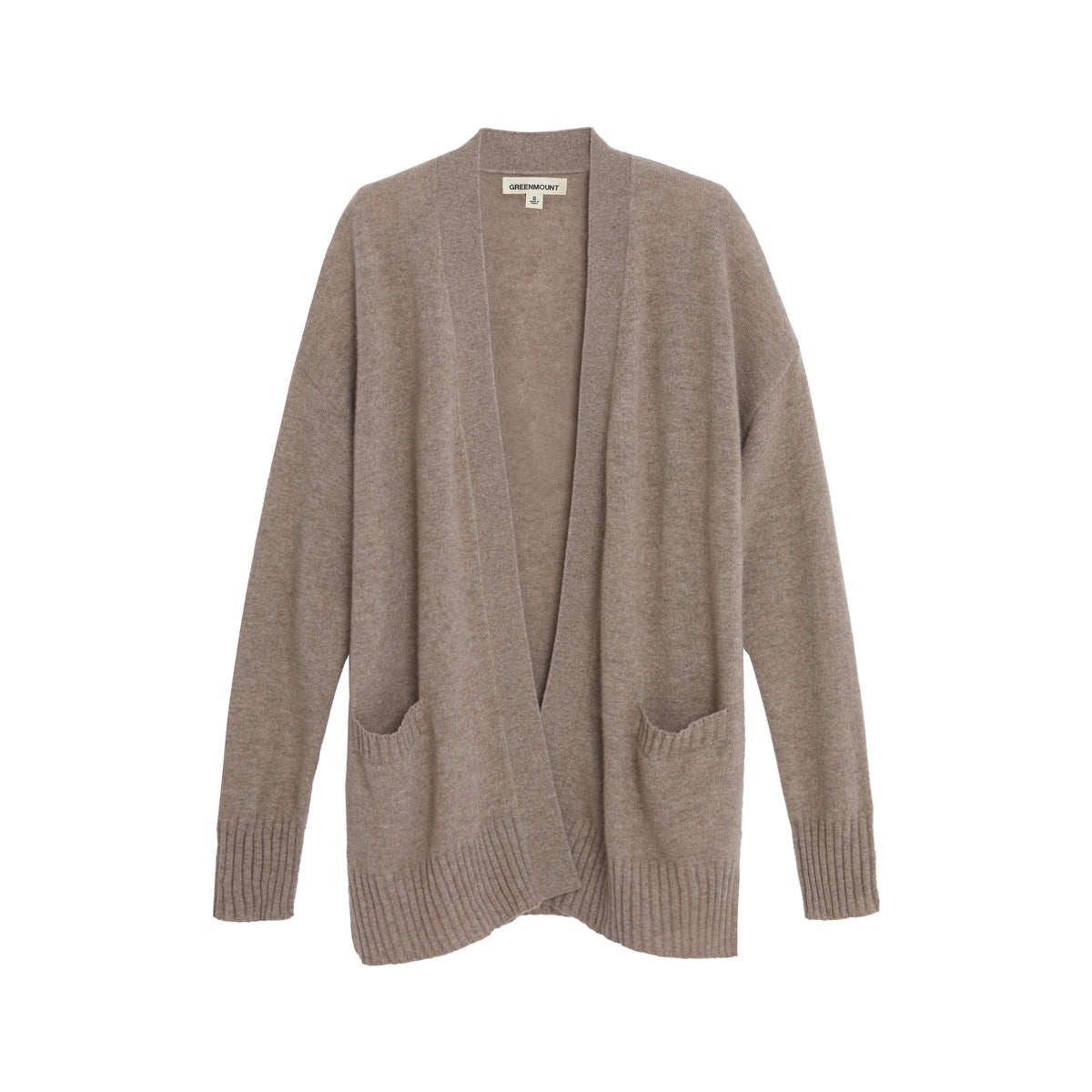 Front Open Cashmere Cardigan