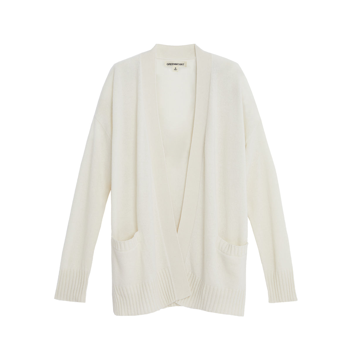 Front Open Cashmere Cardigan