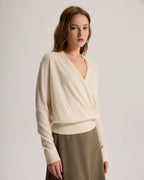 Lightweight Oversize Worsted Cashmere Sweater