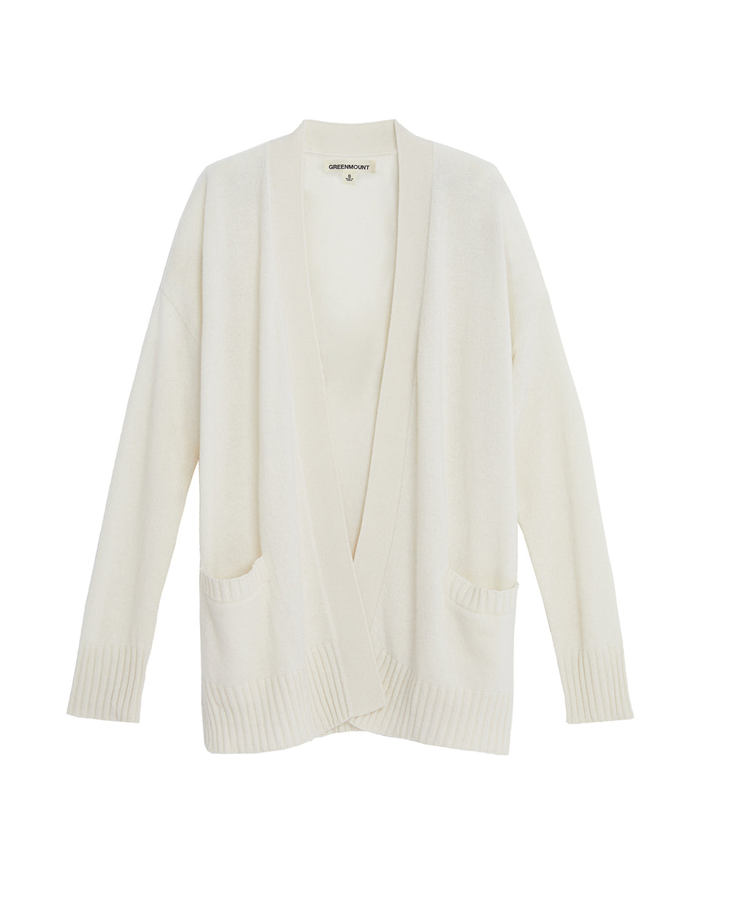 Front Open Cashmere Cardigan