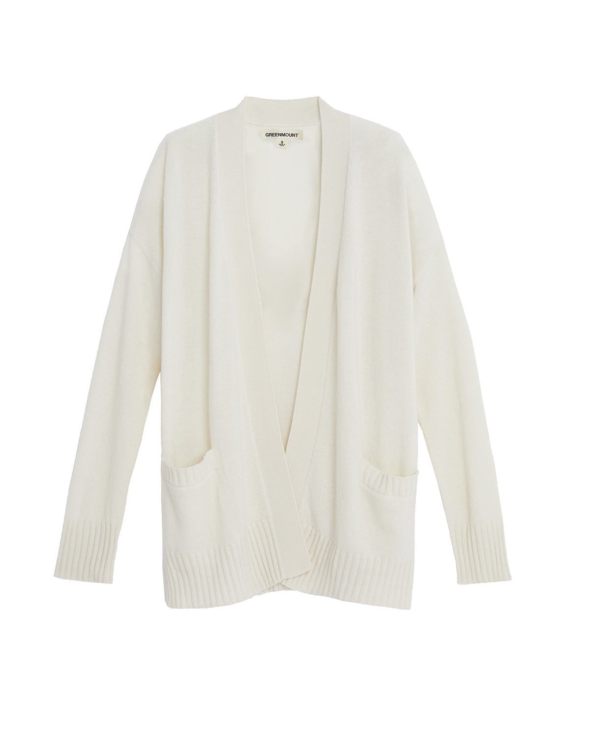 Front Open Cashmere Cardigan
