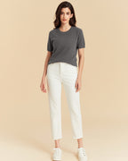 Merino Wool Jacquard T-Shirt
