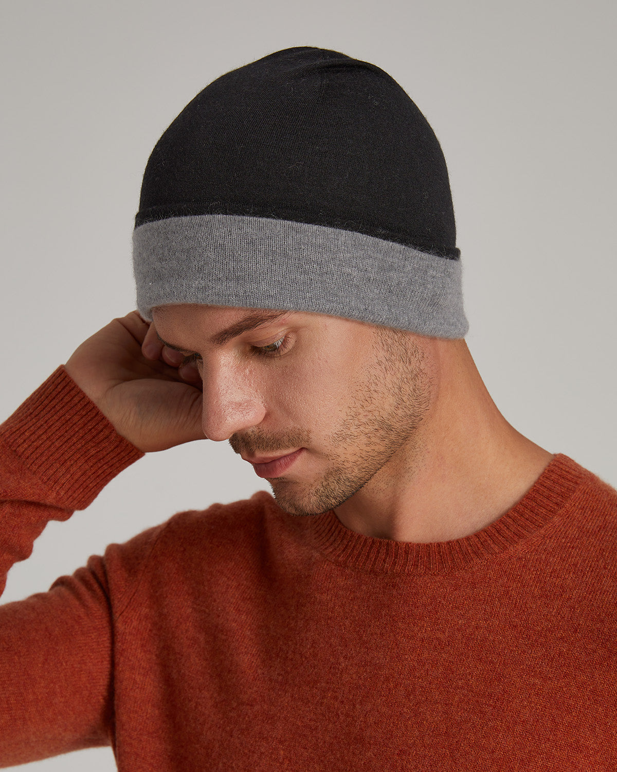 Cashmere Reversible Beanie