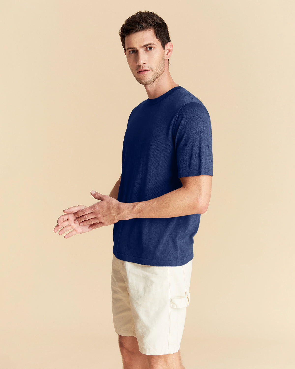 Silk Cashmere T Shirt