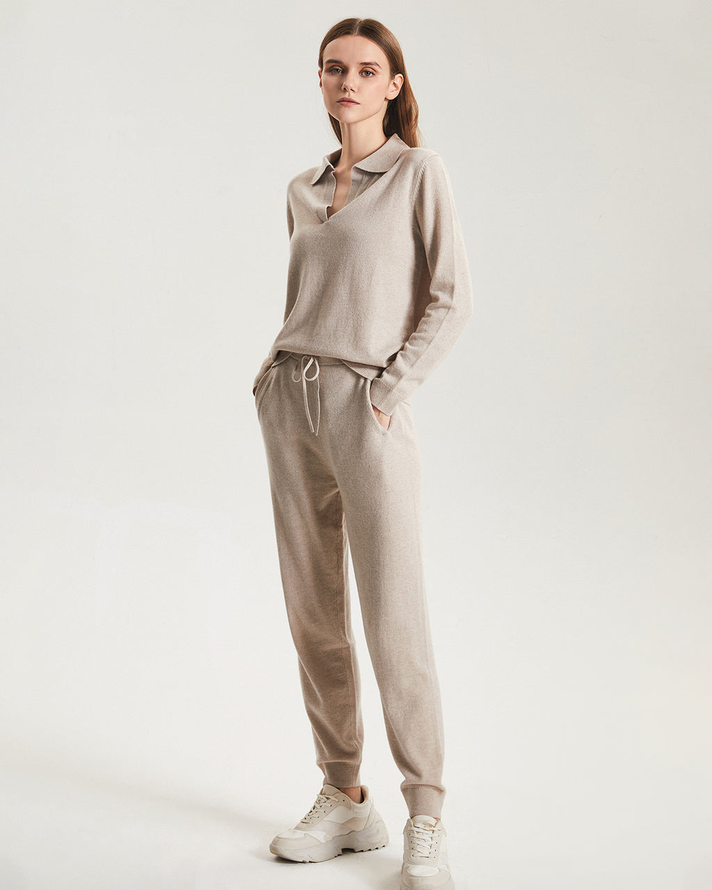 Cashmere Jogger Pants