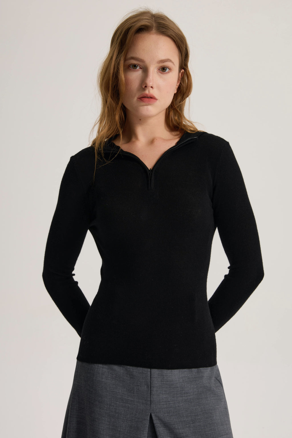 Worsted Cashmere hoodie
