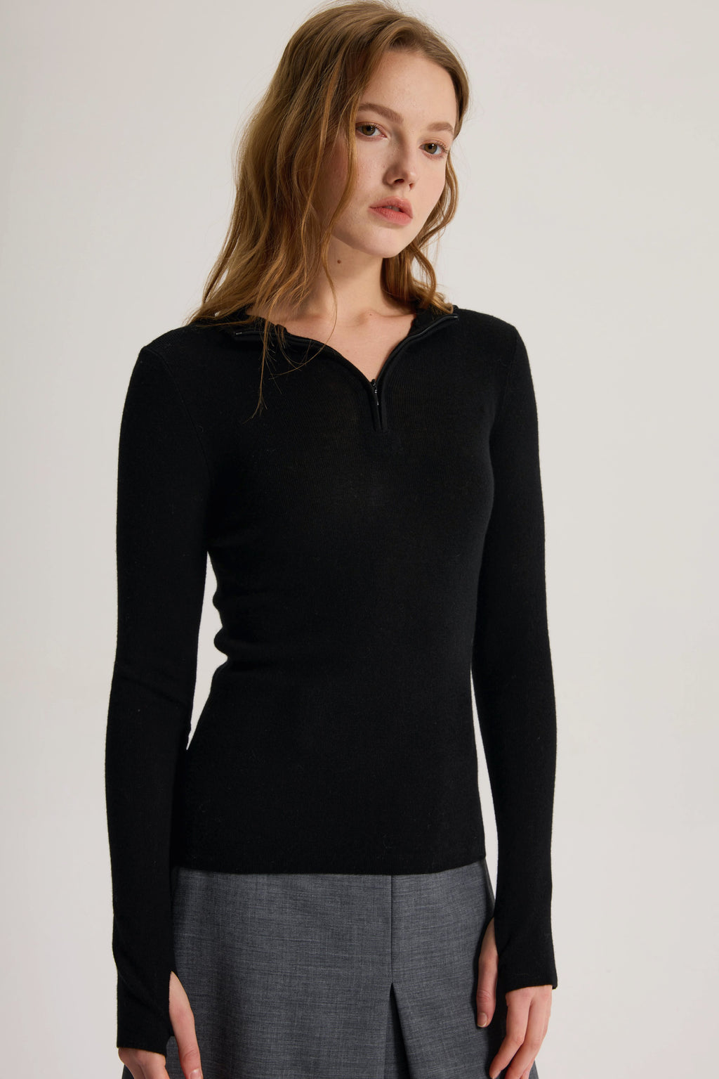 Worsted Cashmere hoodie