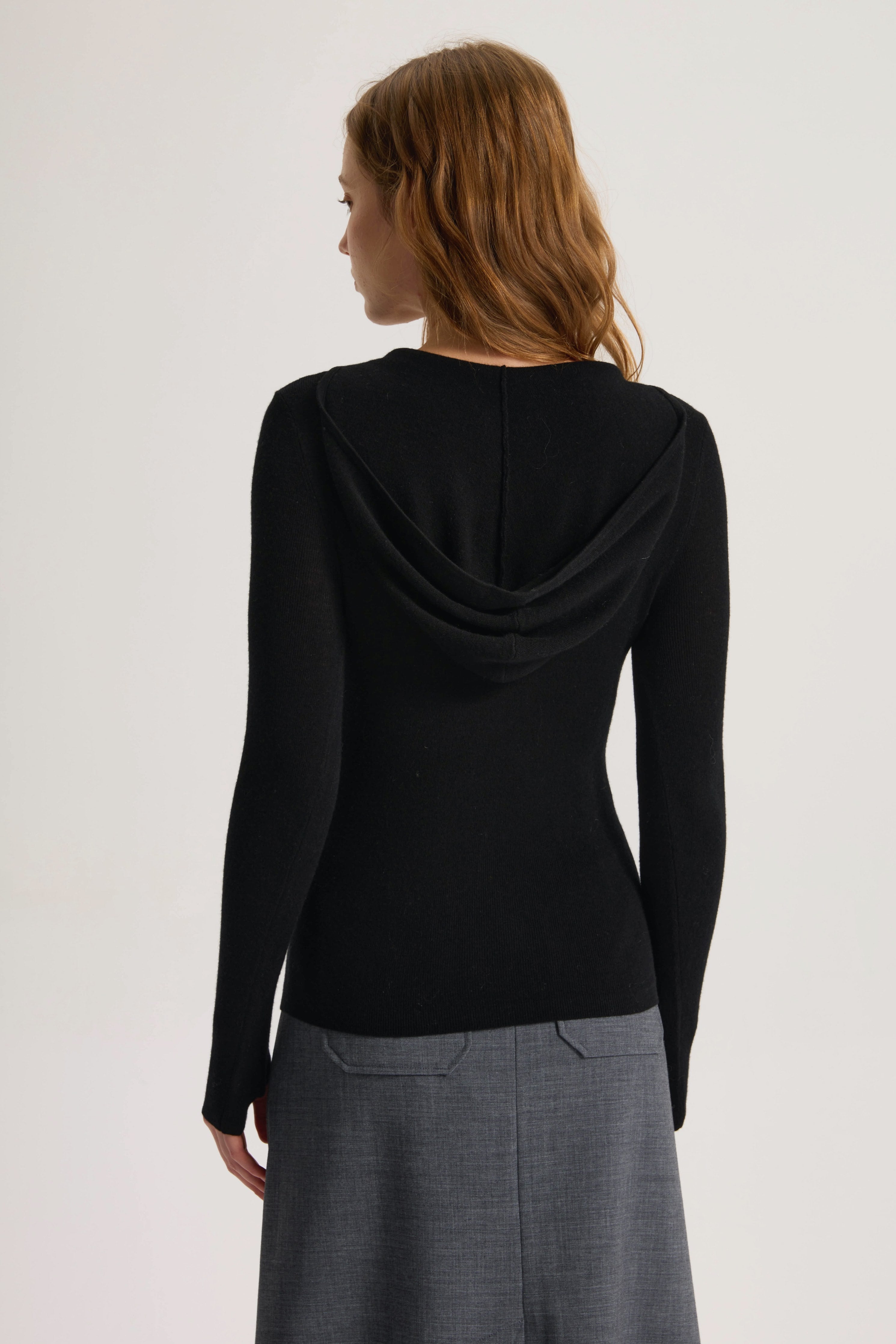 Worsted Cashmere hoodie