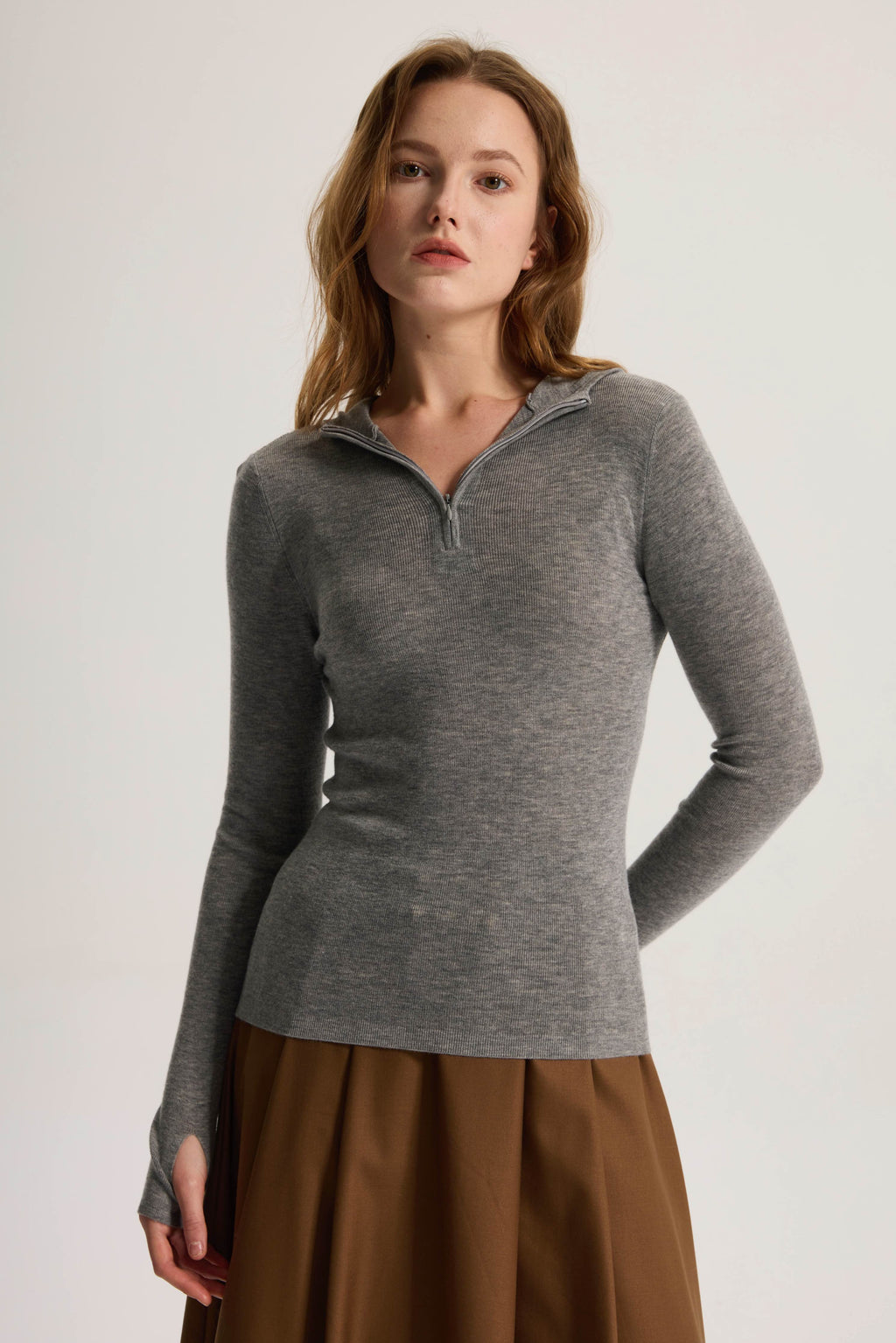 Worsted Cashmere hoodie