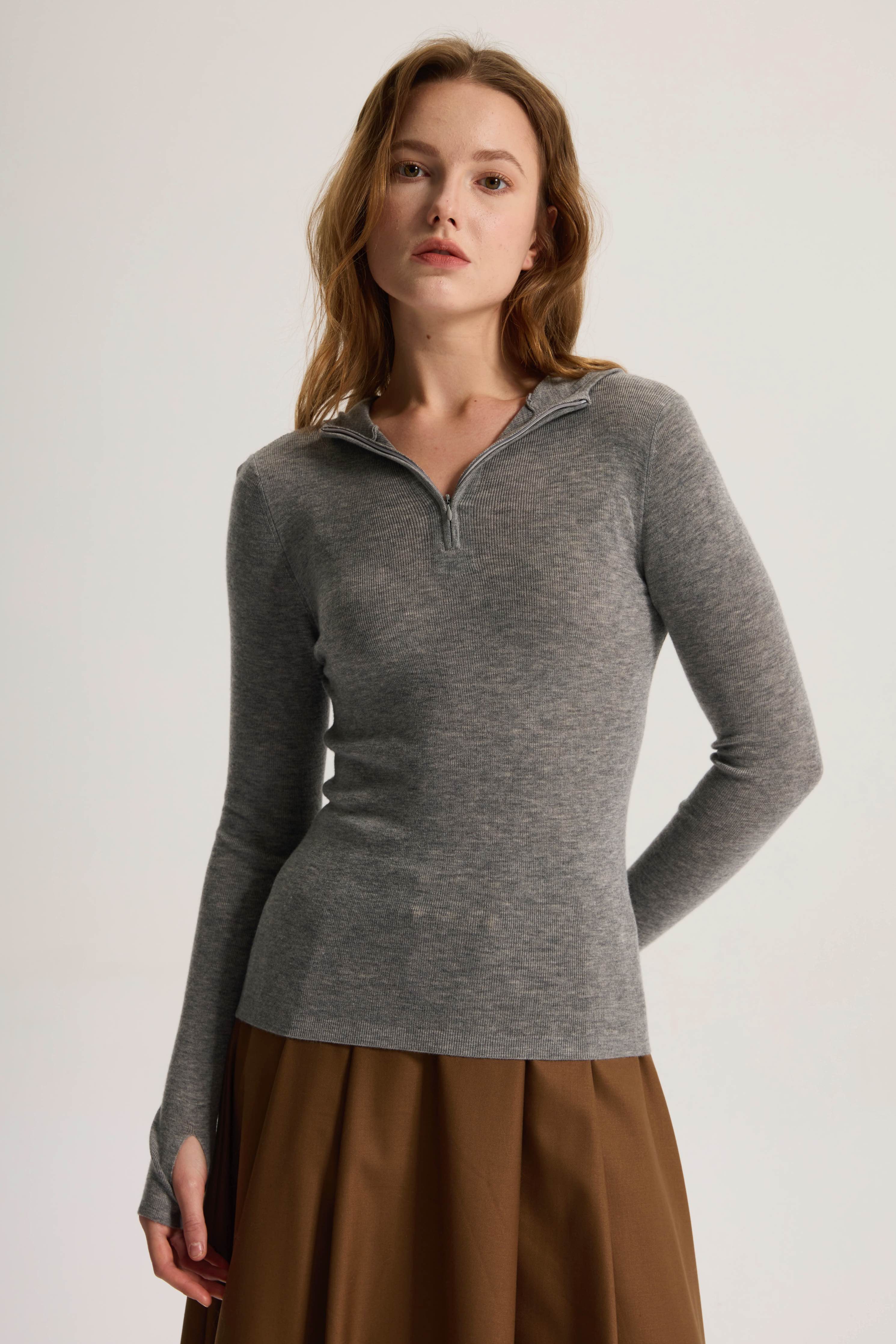 Worsted Cashmere hoodie