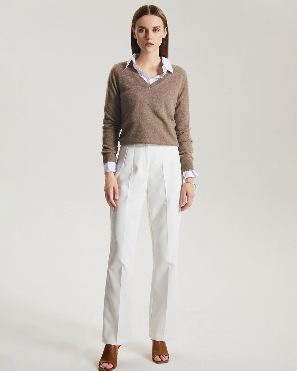 V-Neck Cashmere Sweater