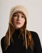 Brushed Cashmere Earflaps Hat