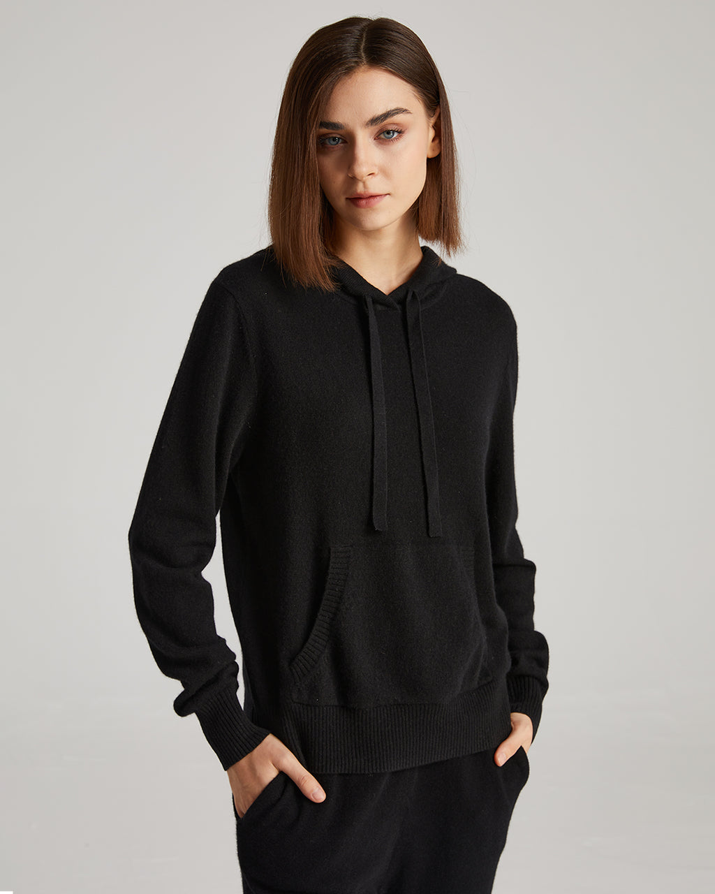 Cashmere Pullover Hoodie