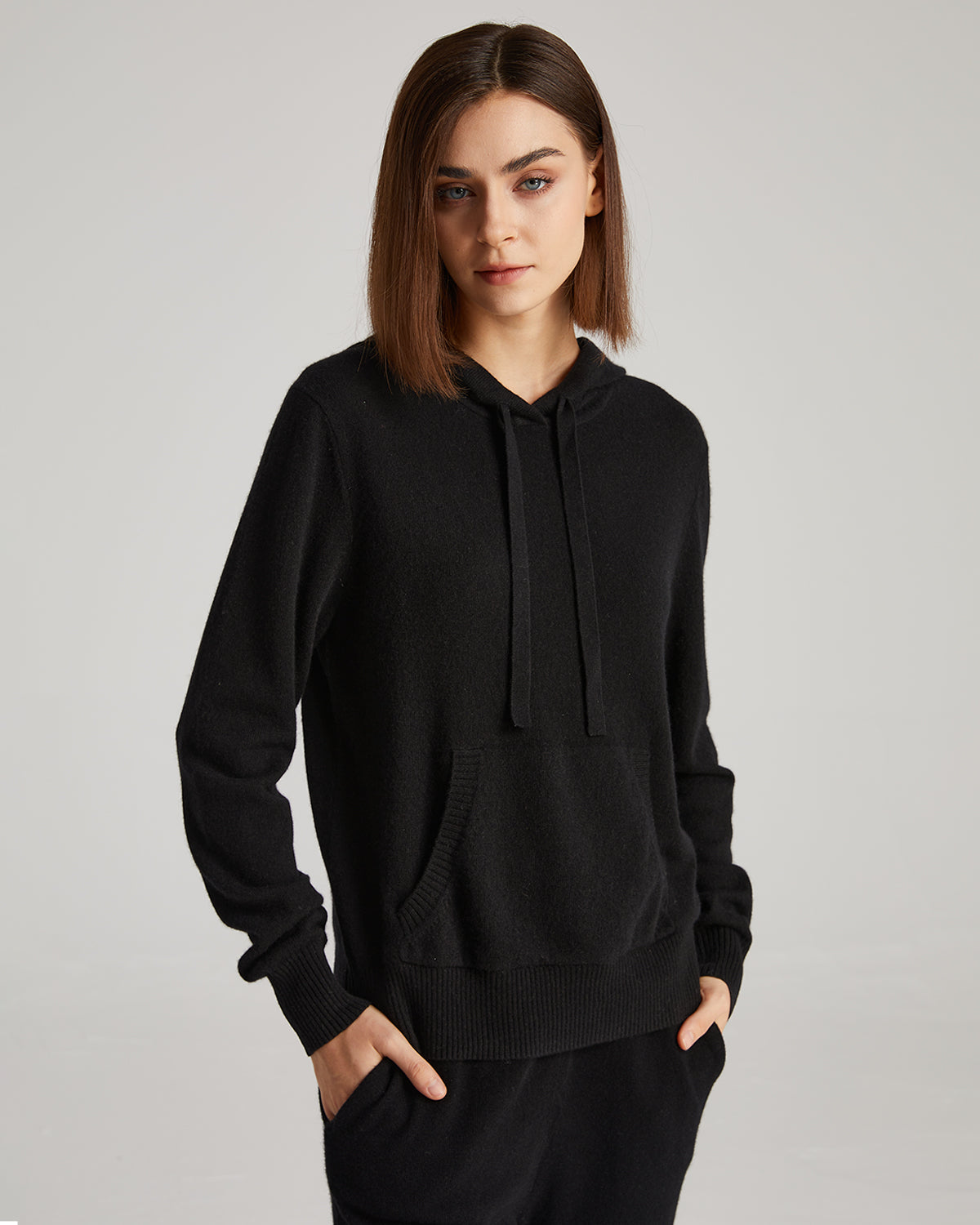 Cashmere Pullover Hoodie