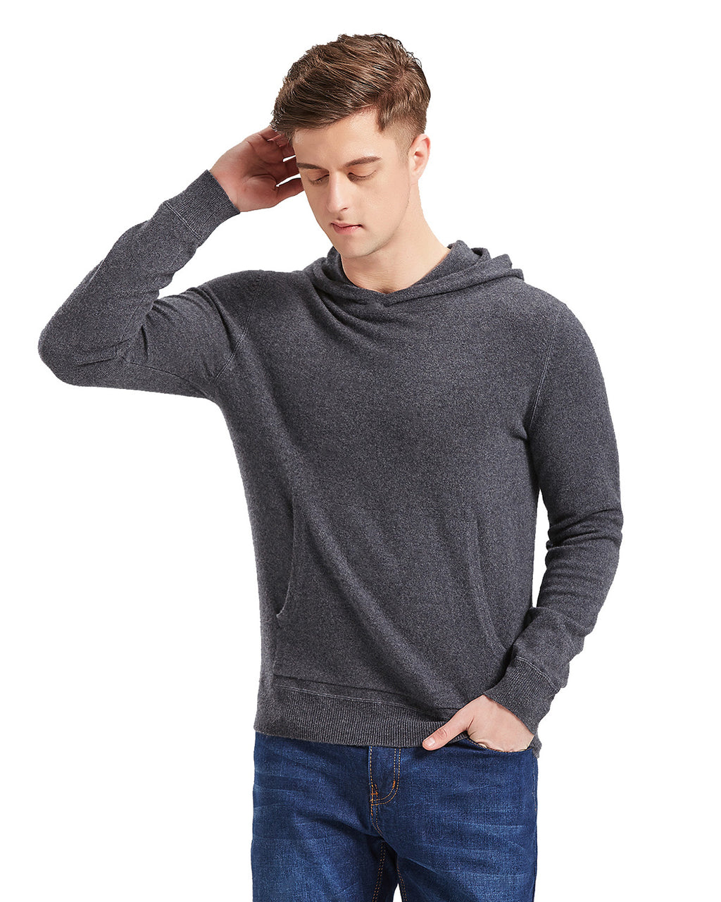 Cashmere Hoodie with Pocket