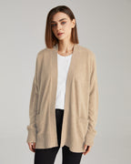 Front Open Cashmere Cardigan