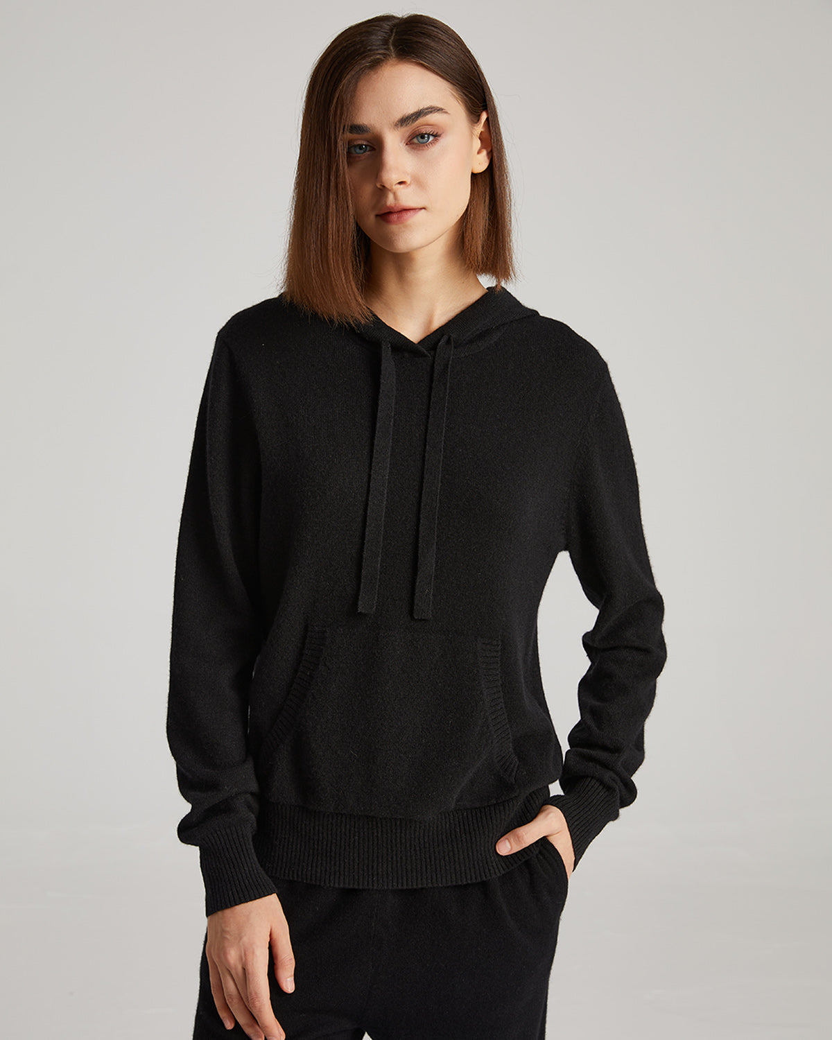 Cashmere Pullover Hoodie