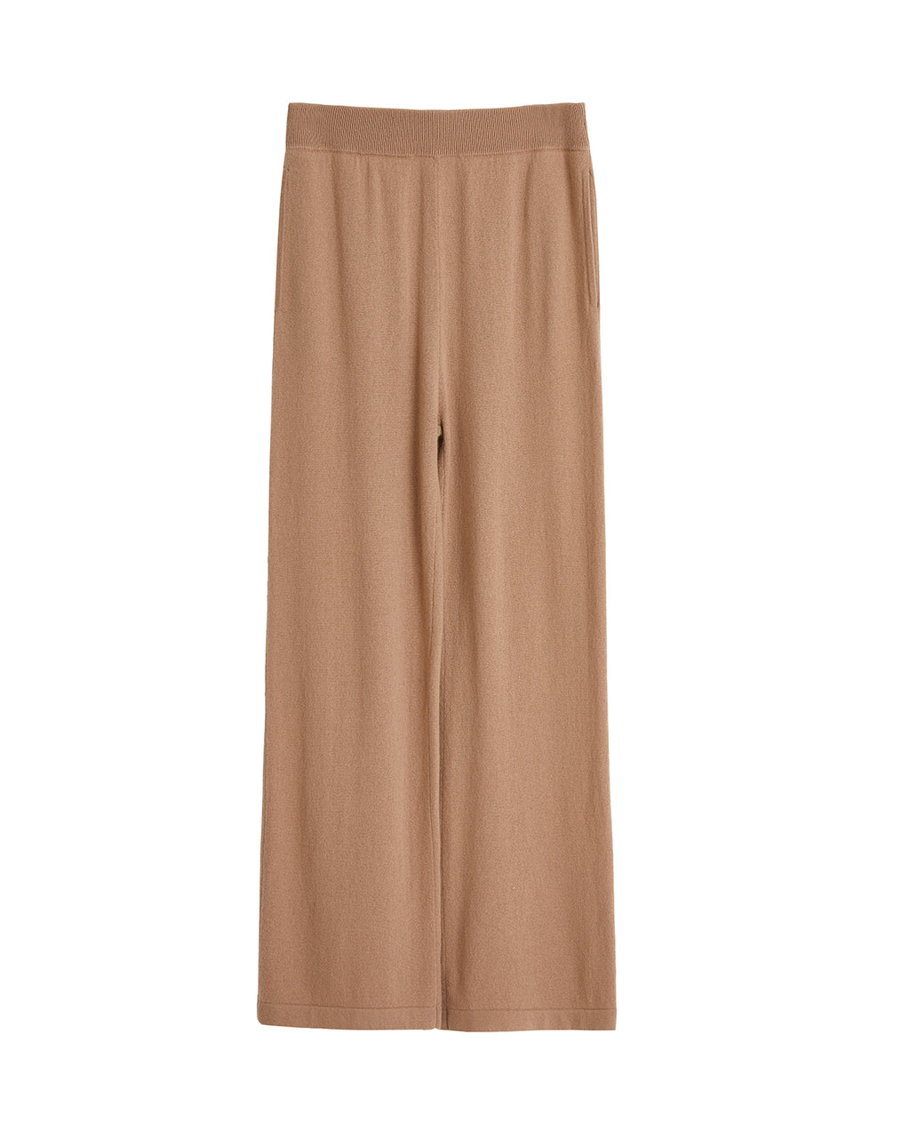 Wide Leg Cashmere Pants