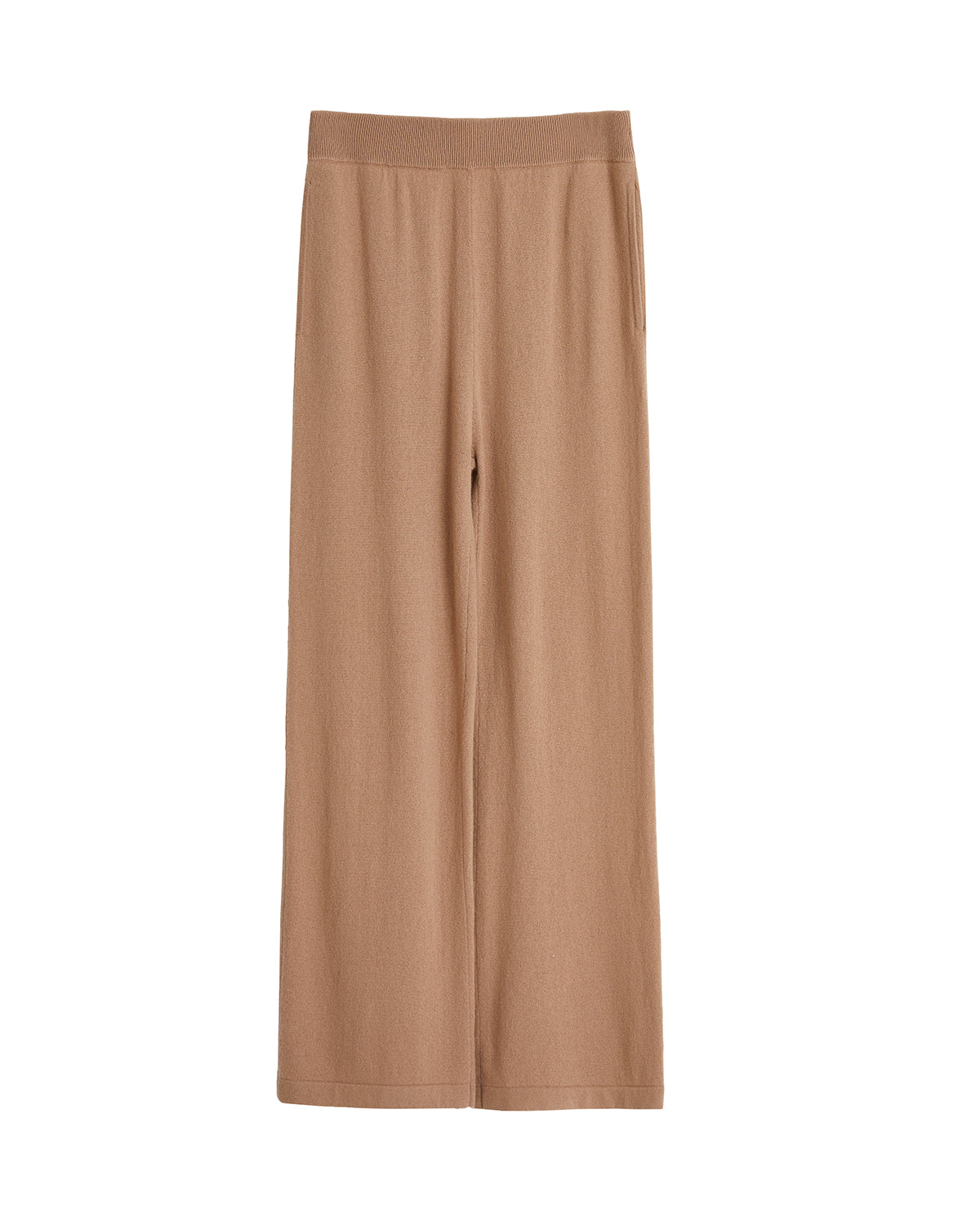 Wide Leg Cashmere Pants