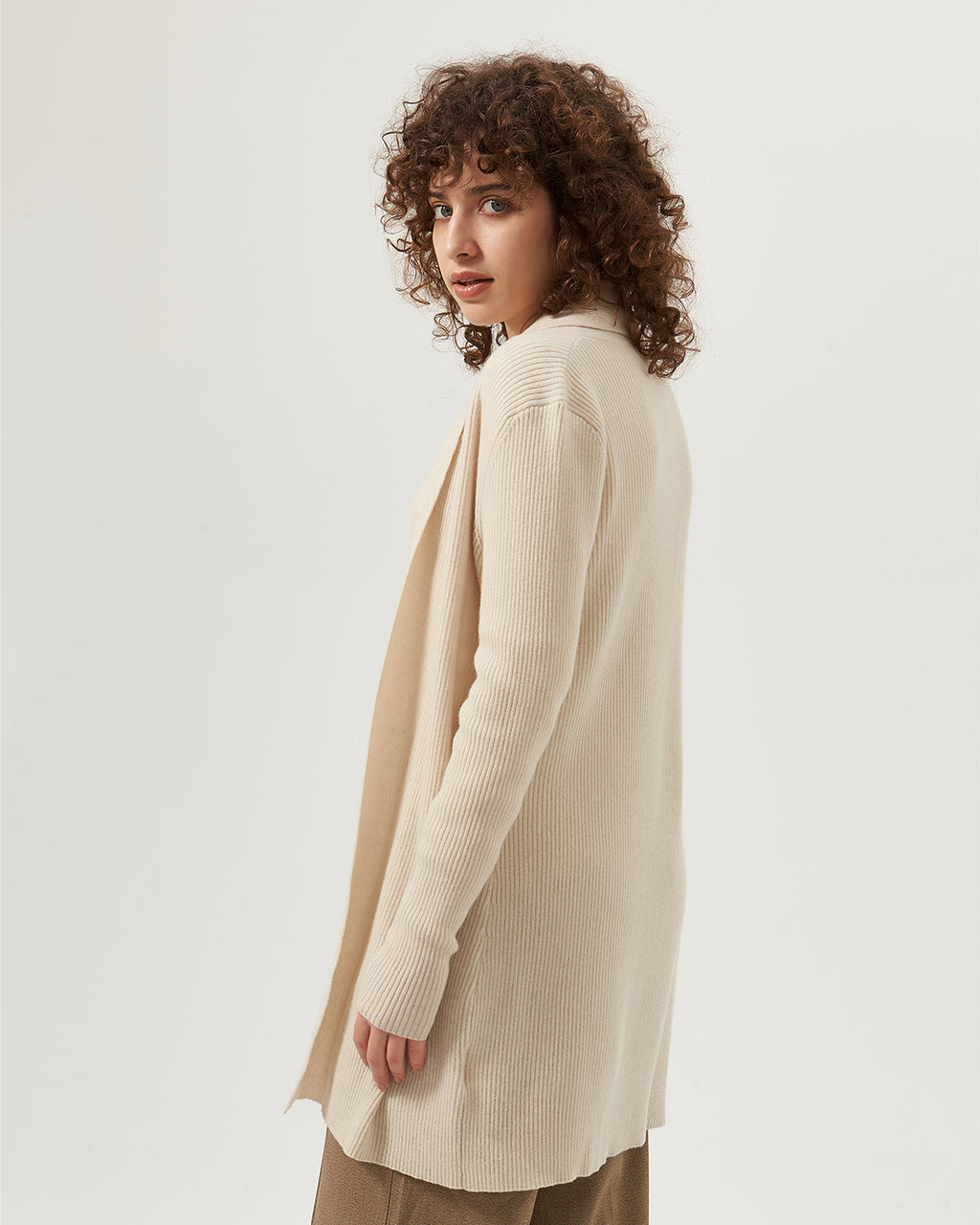 Longline Cashmere Cardigan