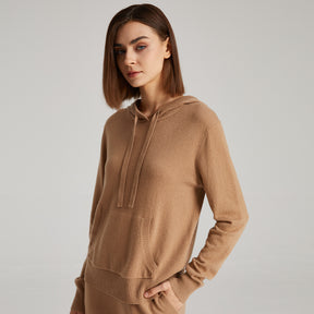 Women's Cashmere Hoodie