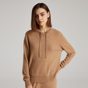 Women's Cashmere Hoodie