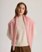 Brushed Cashmere Triangle Scarf
