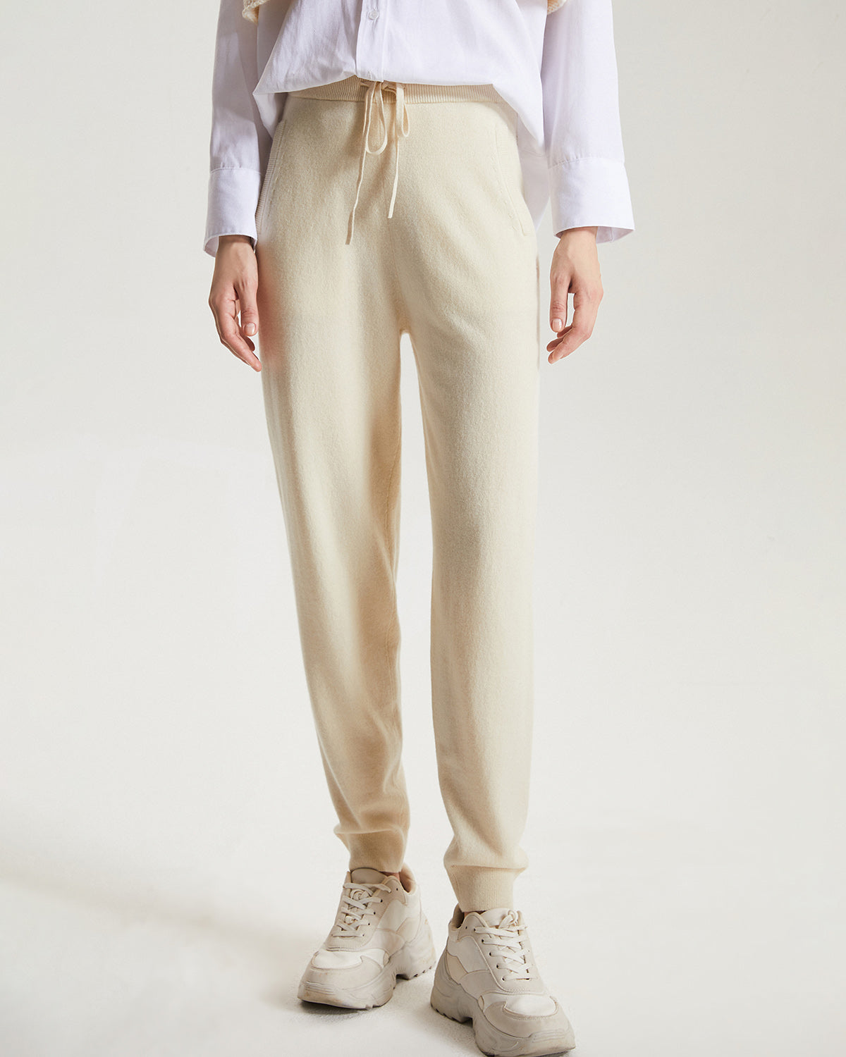 Cashmere Jogger Pants