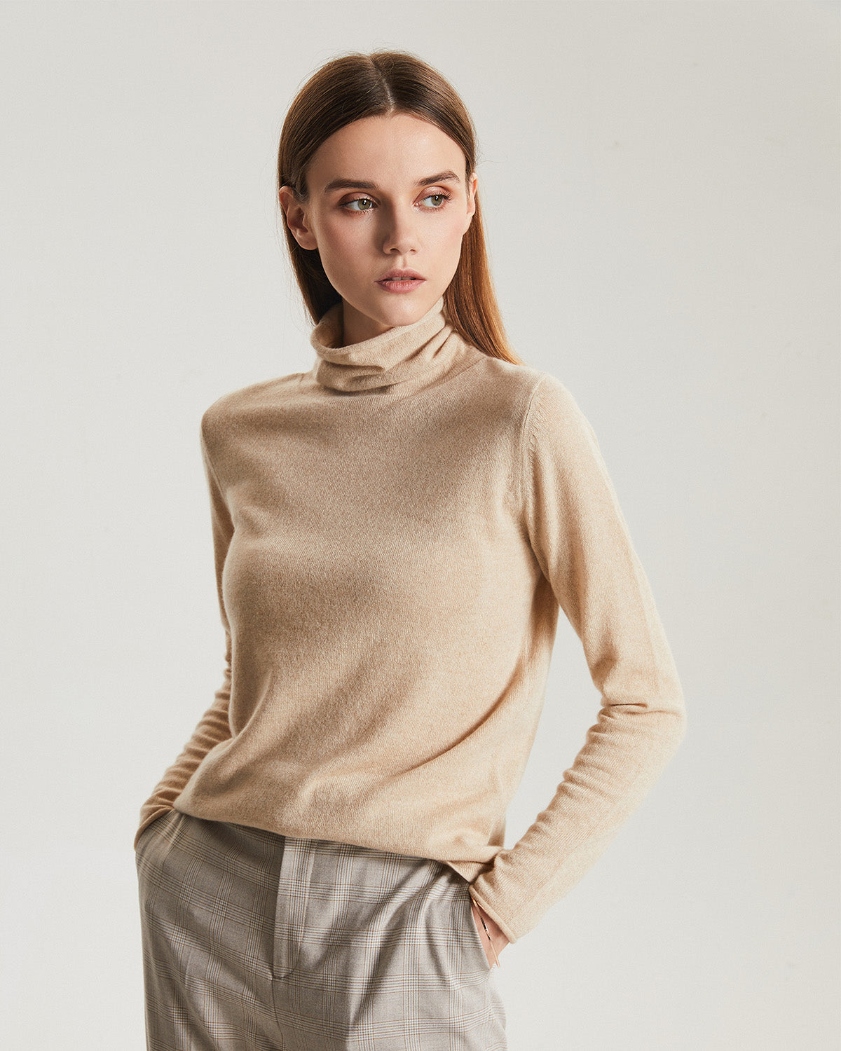 Cashmere Turtleneck Sweater