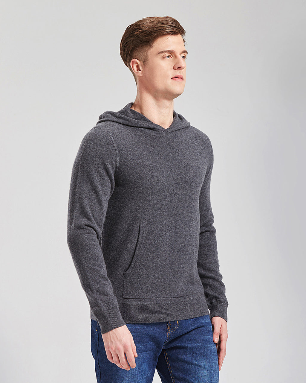 Cashmere Hoodie with Pocket