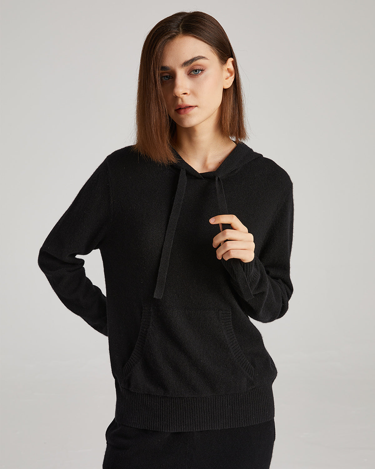 Cashmere Pullover Hoodie
