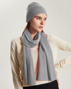 Cashmere Beanie & Scarf Set