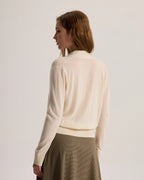 Lightweight Oversize Worsted Cashmere Sweater