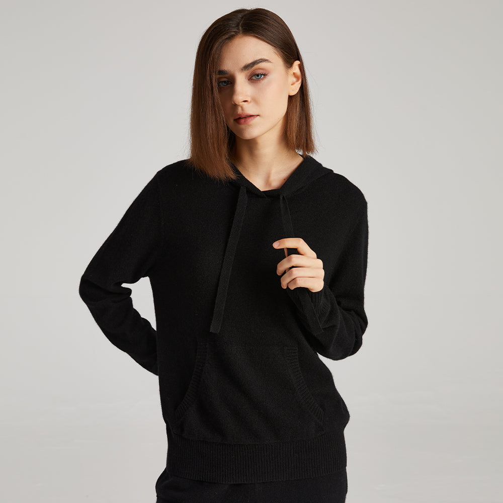 Women's Cashmere Hoodie