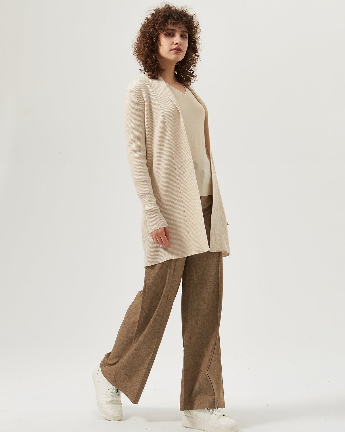 Longline Cashmere Cardigan