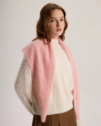Brushed Cashmere Triangle Scarf