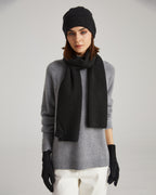 Cashmere Scarf Beanie Gloves Set