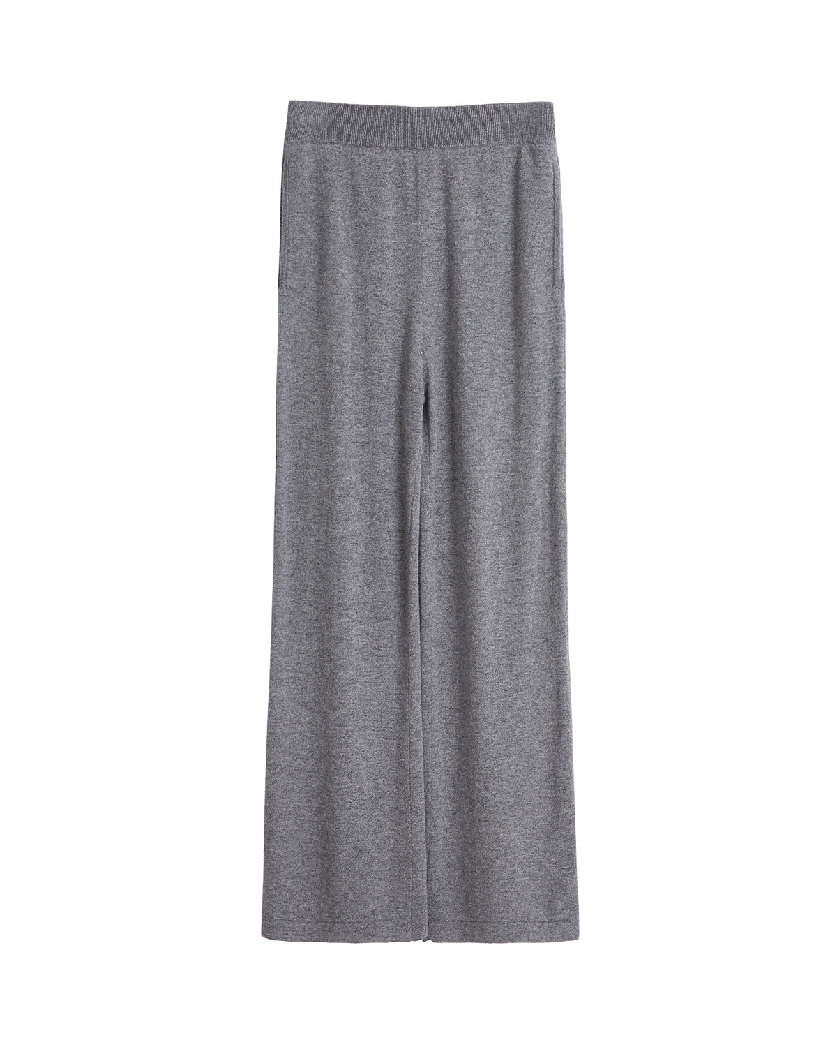 Wide Leg Cashmere Pants