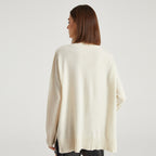 Front Open Cashmere Cardigan
