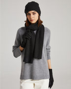 Cashmere Scarf Beanie Gloves Set