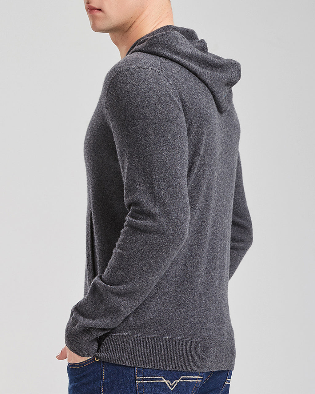 Cashmere Hoodie with Pocket