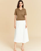Woo Silk Polo T Shirt