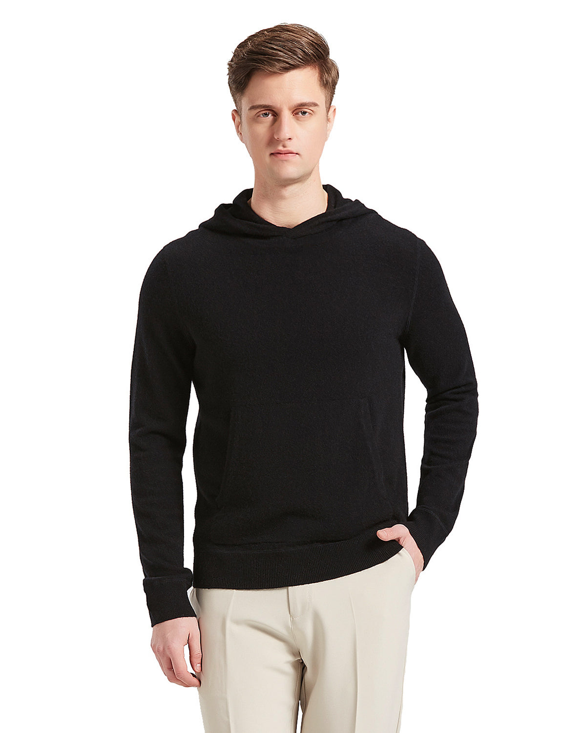 Cashmere Hoodie with Pocket