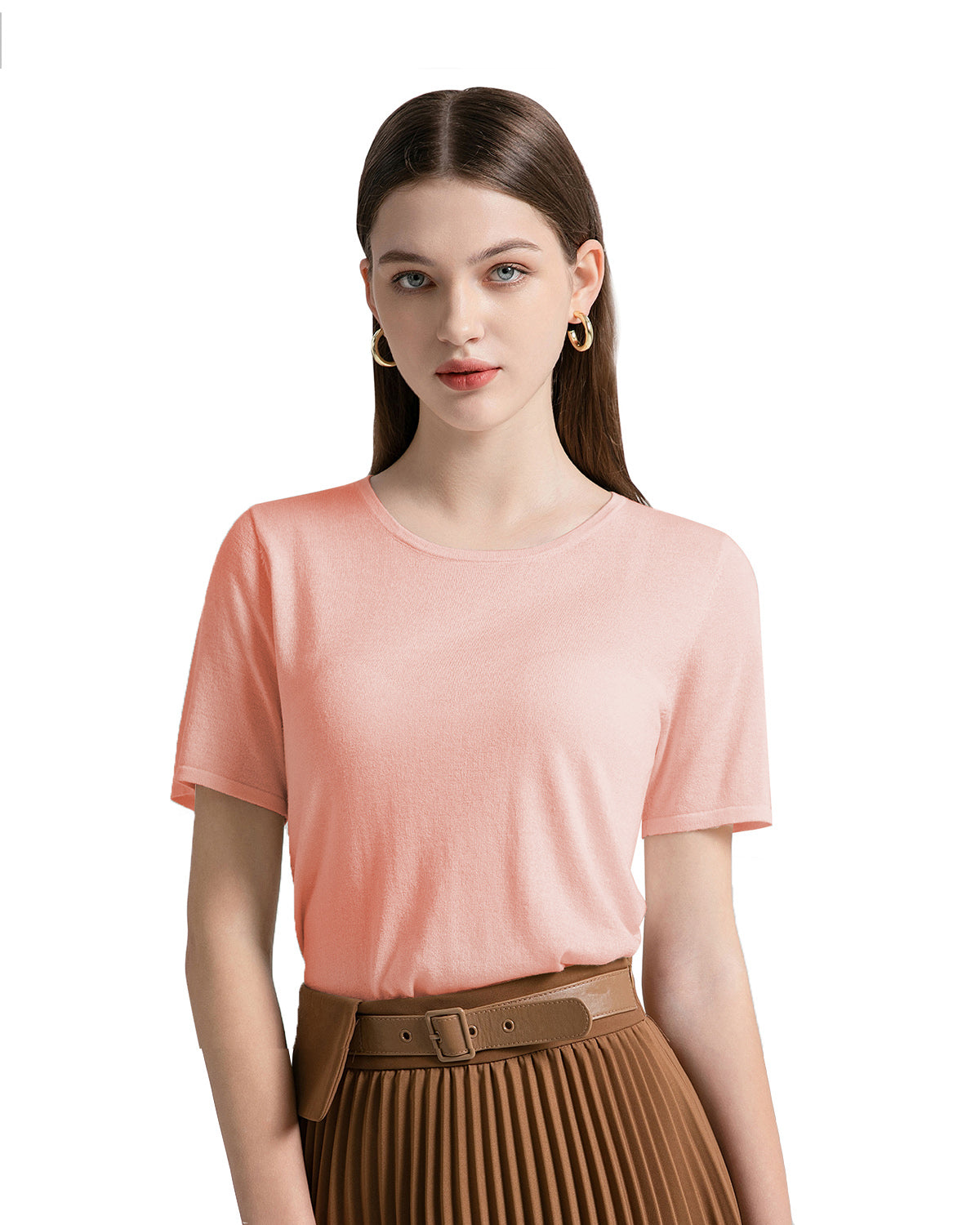 Silk Cashmere T shirt