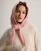 Brushed Cashmere Triangle Scarf